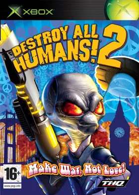 Destroy All Humans 2 (USA) box cover front